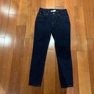 workshop dark blue skinny jeans